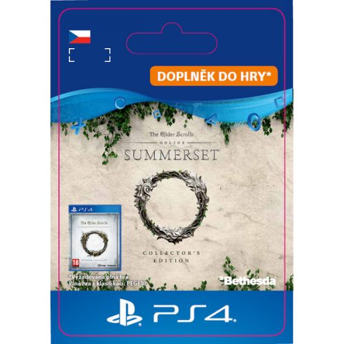 The Elder Scrolls Online: Summerset Collector's Ed. Upgrade (PS4) Bethesda