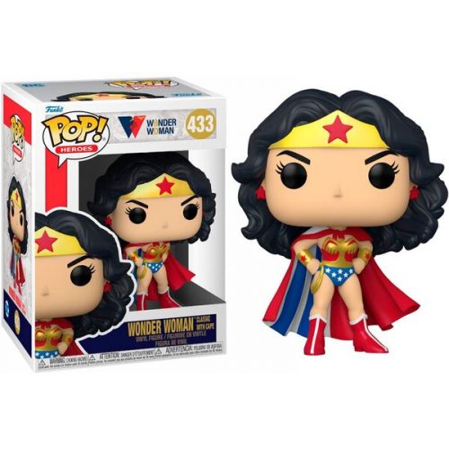 Funko POP! #433 Heroes: WW 80th-WW(ClassicW/Cape) Funko