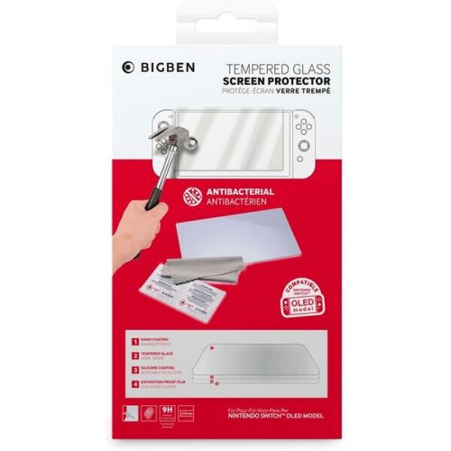 Tempered Glass Screen Protector Switch OLED Bigben Interactive