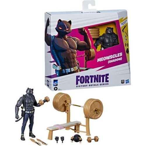 Figurka Hasbro Fortnite Victory Royale Series - Meowscles (Shadow) Deluxe Pack Hasbro