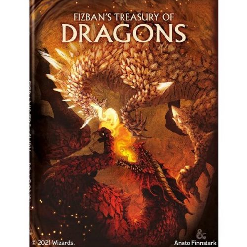 D&D Fizban's Treasury of Dragons Alt Cover HC (WPN Stores) Neuveden