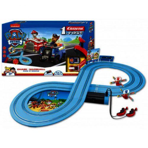 Autodráha Carrera FIRST - 63033 Tlapková patrola CQE