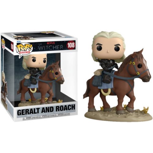 Funko POP! #108 Ride Deluxe: Witcher - Geralt on Roach (Special Edition) Funko