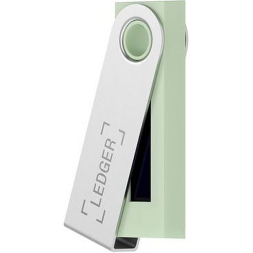 Ledger Nano S krypto peněženka zelená Ledger