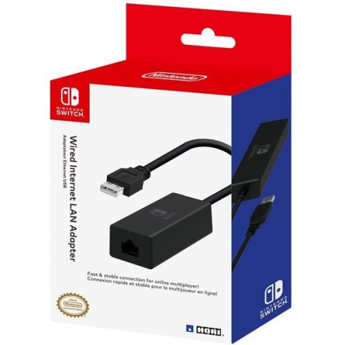 Wired LAN Adapter for Nintendo Switch HORI