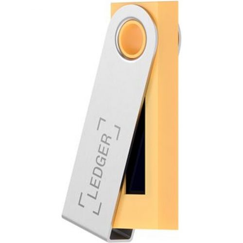 Ledger Nano S krypto peněženka žlutá Ledger