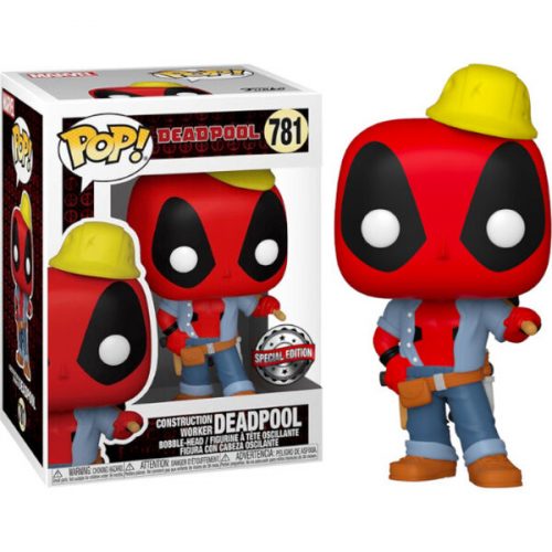 Funko POP! #781 Deadpool 30th - Construction Worker Deadpool (Special Edition) Funko