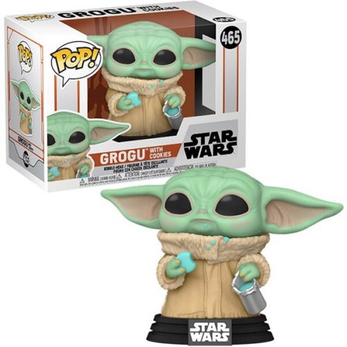 Funko POP! #465 Star Wars The Mandalorian - Grogu with Cookies Funko