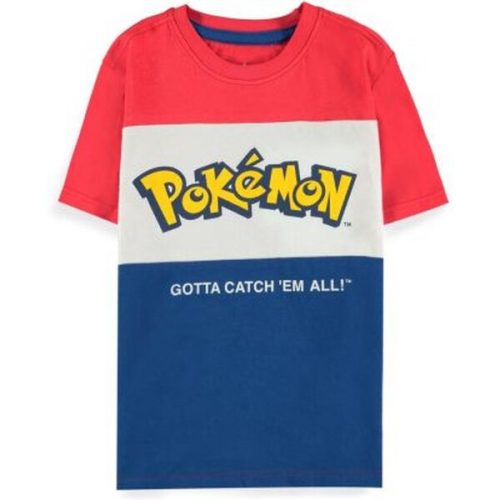 Tričko dětské Pokémon - Core Logo Cut & Sew 122/128 Difuzed