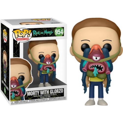 Funko POP! #954 Animation: Rick & Morty- Morty w/ Glorzo Funko