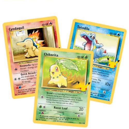 Pokémon TCG: Oversize card 3PK 25th Anniv. Johto Pack Pokémon Company