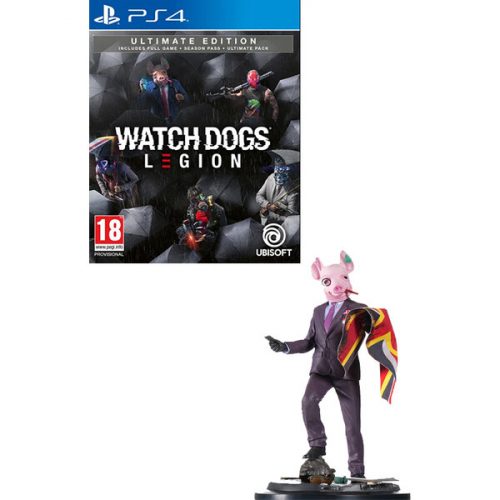 Watch Dogs: Legion Ultimate Edition + Figurka Watch Dogs: Legion - Resistant of London Figurine (PS Ubisoft