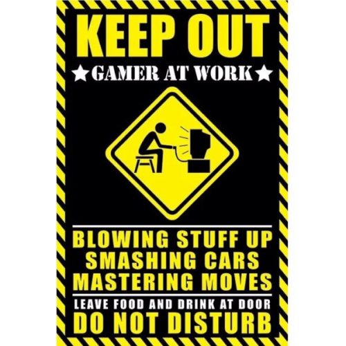 Plakát Gaming - Keep Out 050 Europosters
