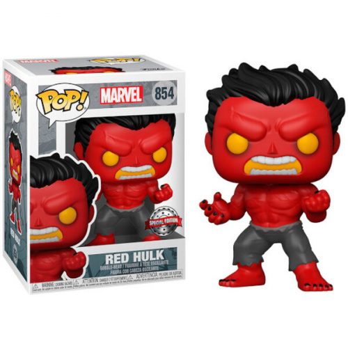 Funko POP! #854 Marvel: Hullk- Red Hulk (Special Edition) Funko