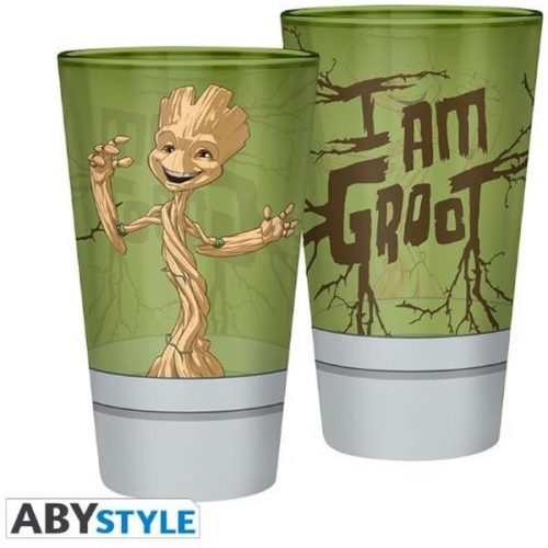 Sklenice Marvel - Groot 400 ml Abysse Corp