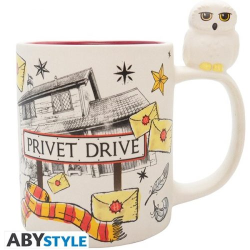 Hrnek Harry Potter 3D - Hedwig&Privet Drive Abysse Corp
