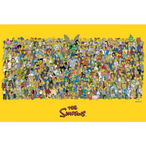 Plakát The Simpsons - Characters 004 Europosters