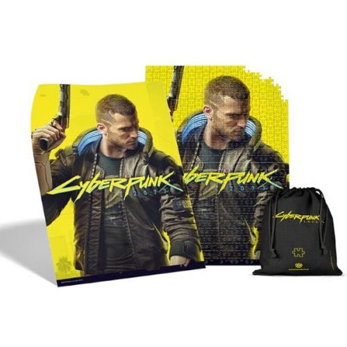 Puzzle Cyberpunk 2077 - Keyart Male V Good Loot