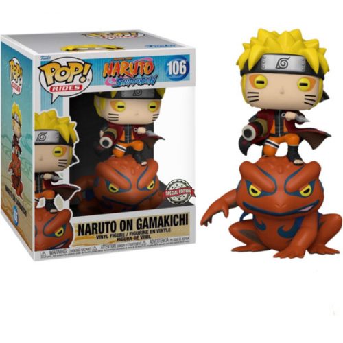 Funko POP! #106 Rides: Naruto S9 - Sage Mode Naruto & Gamakichi (Special Edition) Funko