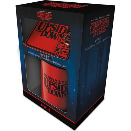 2 Dárkový set Stranger Things (The world is turning upside down) Pyramid International