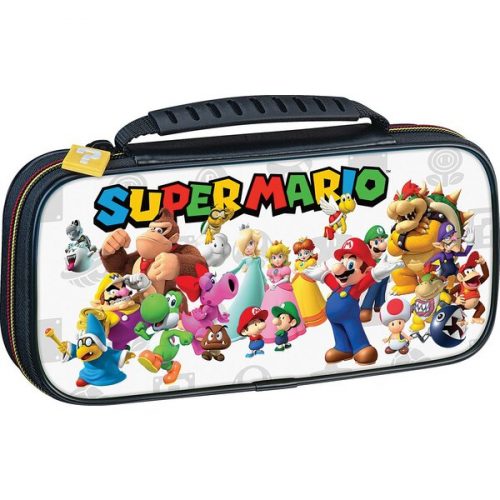 Game Traveler Deluxe Travel Case Super Mario Characters Nacon