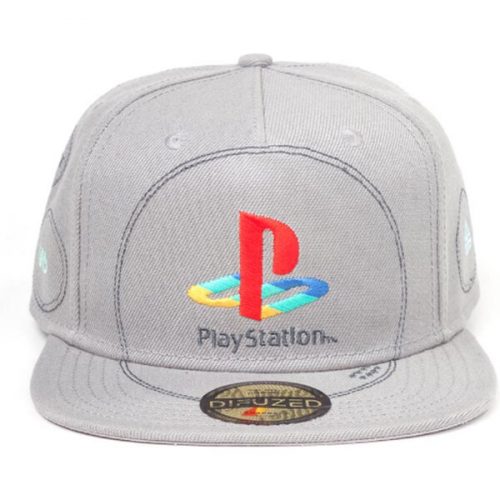 Kšiltovka Playstation - Silver Logo Difuzed