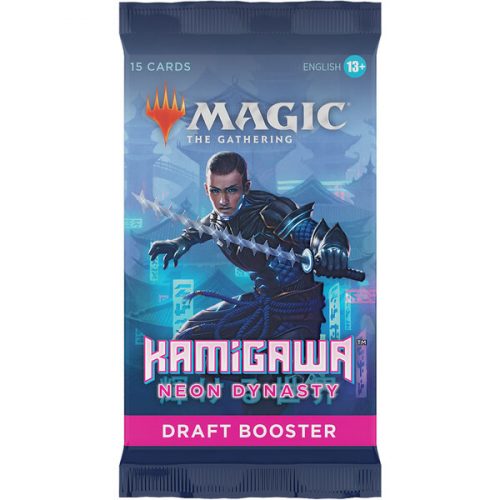 Magic: The Gathering - Kamigawa Neon Dynasty Draft Booster Wizards of the Coast