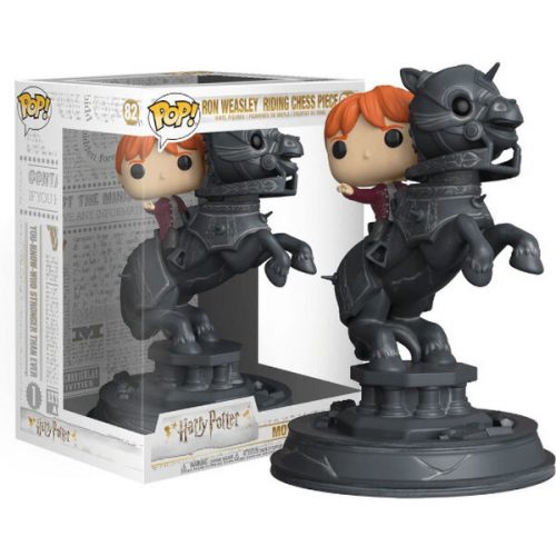 Funko POP! #82 Movies: Harry Potter - Ron Riding Chess Piece Funko