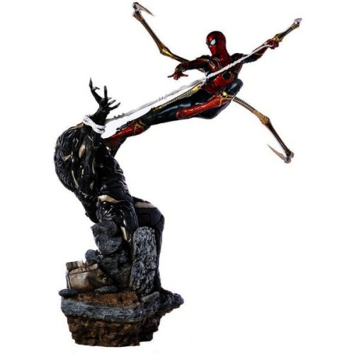 Soška Iron Studios - Iron Spider Vs Outrider BDS Art Scale 1/10 - Avengers: Endgame Iron Studios