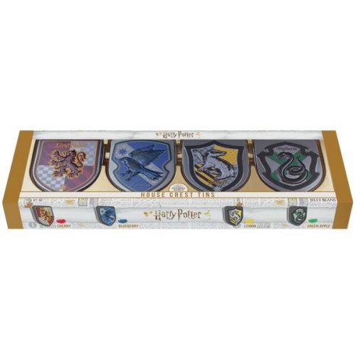 Harry Potter dárkový set kolejních erbů 112g Jelly Belly