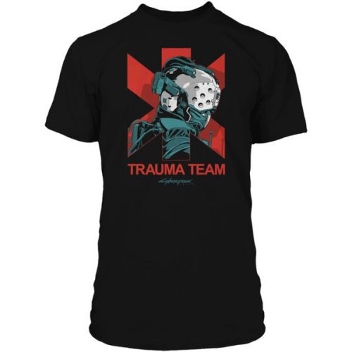 Tričko Cyberpunk 2077 - Trauma Comic Team Premium L Jinx