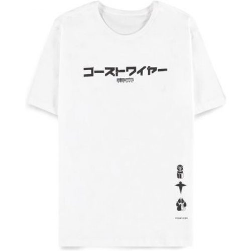 Tričko GhostWire Tokyo - Logo White XL Difuzed