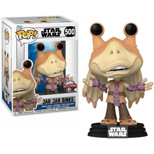 Funko POP! #500 Star Wars: Clone Wars W3 - Jar Jar Binks (Special Edition) Funko