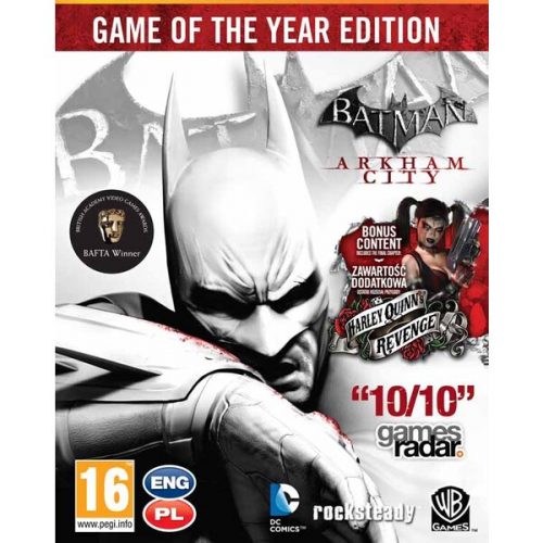 Batman: Arkham City Game of the Year Edition (PC - Steam) Warner Bros