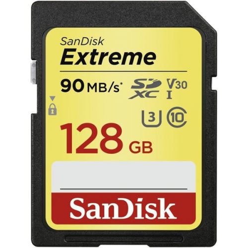 SanDisk Extreme SDXC 128GB A1 Class 10 UHS-I U3 V30 SanDisk