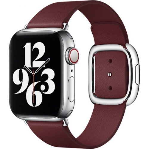 Apple Watch řemínek s moderní přezkou 40/38mm vel. L granátový Apple