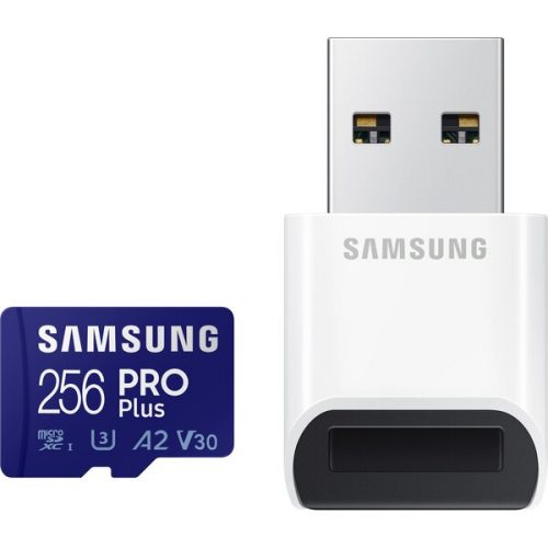 Samsung micro SDXC 256GB PRO Plus + USB adaptér Samsung