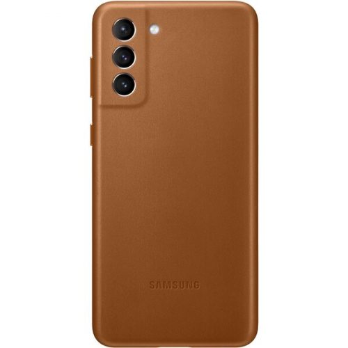 Samsung Leather Cover kryt Galaxy S21+ (EF-VG996LAE) hnědý Samsung