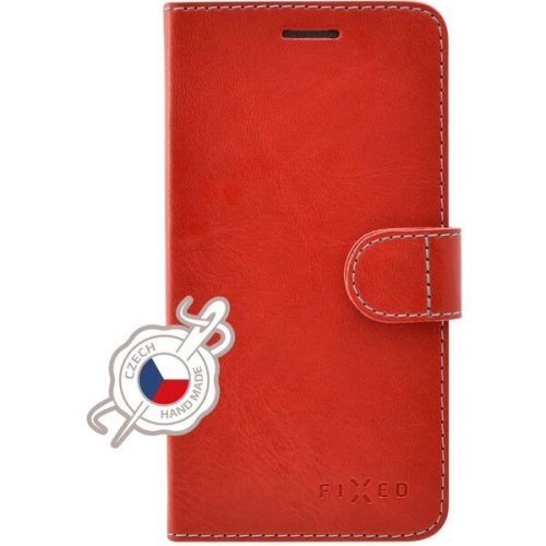 FIXED FIT flip pouzdro Apple iPhone 12 Pro Max červené FIXED
