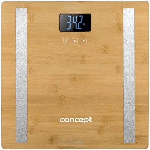 Concept PERFECT HEALTH VO3000 osobní váha diagnostická 180 kg bamboo Concept