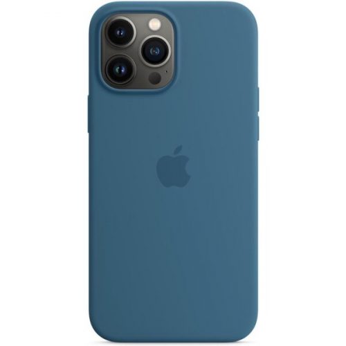 Apple silikonový kryt s MagSafe na iPhone 13 Pro Max ledňáčkově modrý Apple