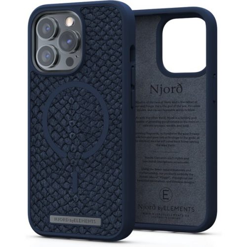 NJORD Vatn MagSafe case iPhone 13 Pro blue NJORD