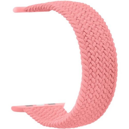 Tactical pletený převlékací řemínek Apple Watch 42/44mm růžový M Tactical