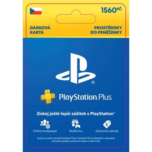 PlayStation Plus Essential - kredit 1560 Kč (12M členství) Sony