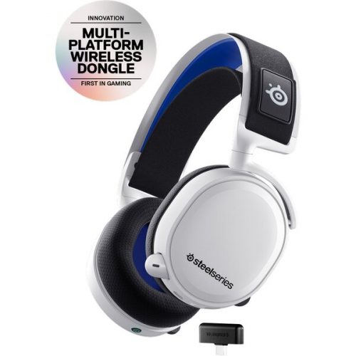 SteelSeries Arctis 7P+ bílá SteelSeries