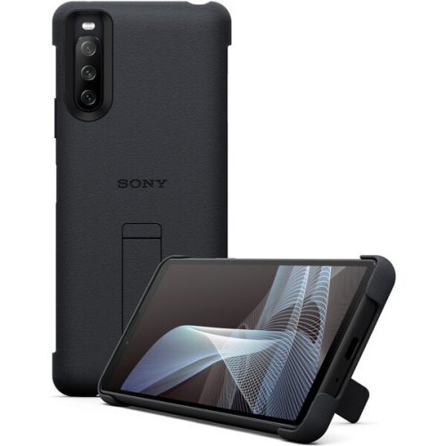 Sony Xperia 10 III zadní kryt se stojánkem černý Sony
