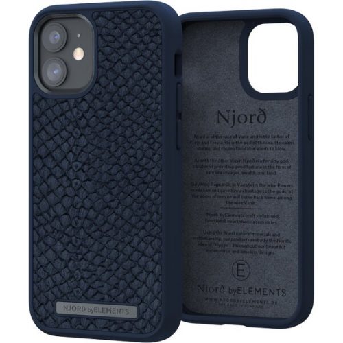 NJORD Vatn cover iPhone 12 mini blue NJORD