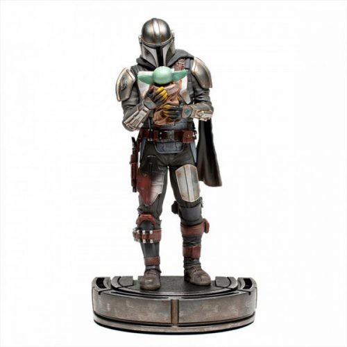 Soška Iron Studios The Mandalorian and Grogu Art Scale 1/10 - The Mandalorian Iron Studios