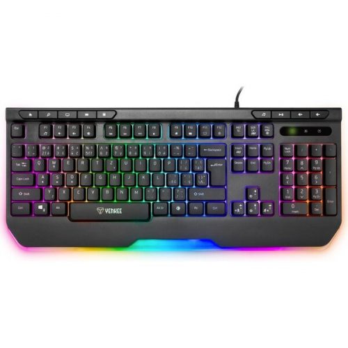 YENKEE YKB 3150 Brutus RGB herní klávesnice černá YENKEE
