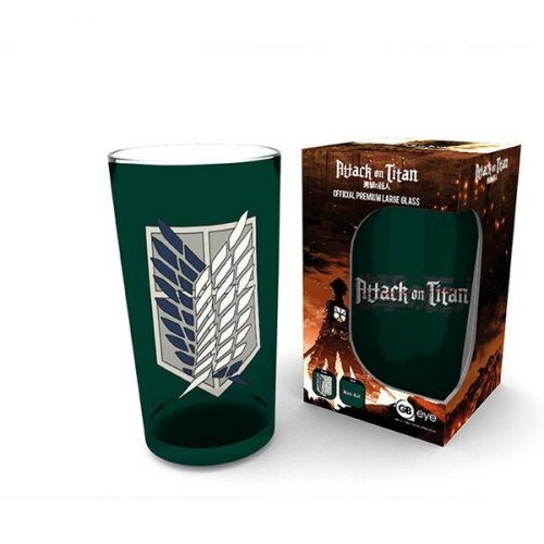 Sklenice Attack on Titan - Scout Symbol 500 ml Abysse Corp